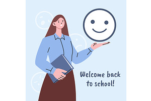 Welcome back to school. Young, an Education Illustration by Valerie Bodnar