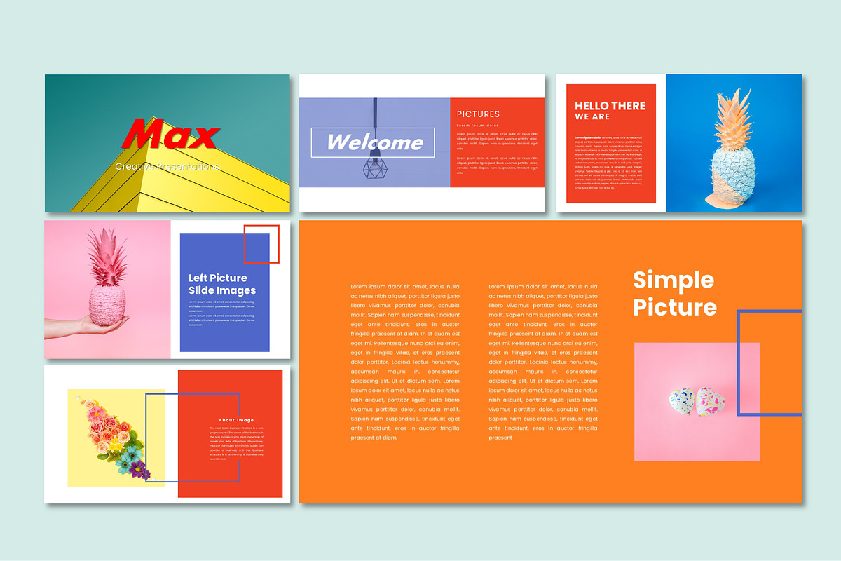Max Creative Google Slides Template, a Presentation Template by Fortyone (Photo 3 of 6)