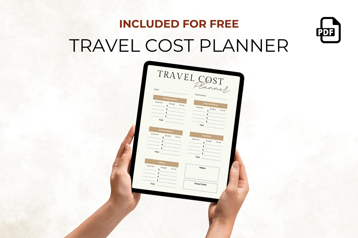 Bali Travel Itinerary Template, a Templates & Theme by Digital By Nikoleta (Photo 5 of 11)