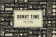 Donut Time, a Pattern Graphic by Ladle&co. (Thumbnail 2 of 4)