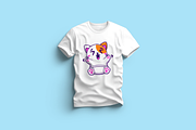 Cute Baby Cat Happy Cartoon, an Animal Illustration by Artstorystudio (Thumbnail 3 of 3)