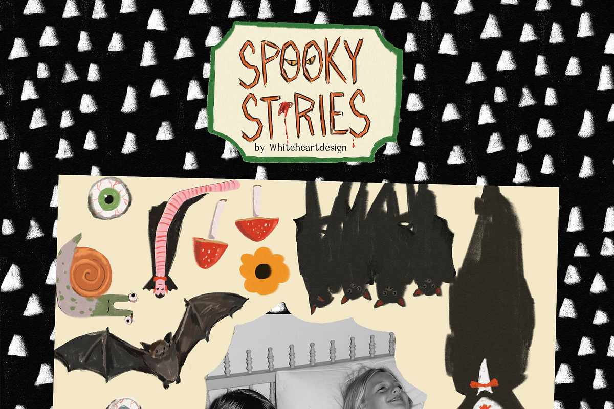 Halloween Png Illustrations Posters, a Decorative Illustration by whiteheartdesign (Photo 3 of 19)