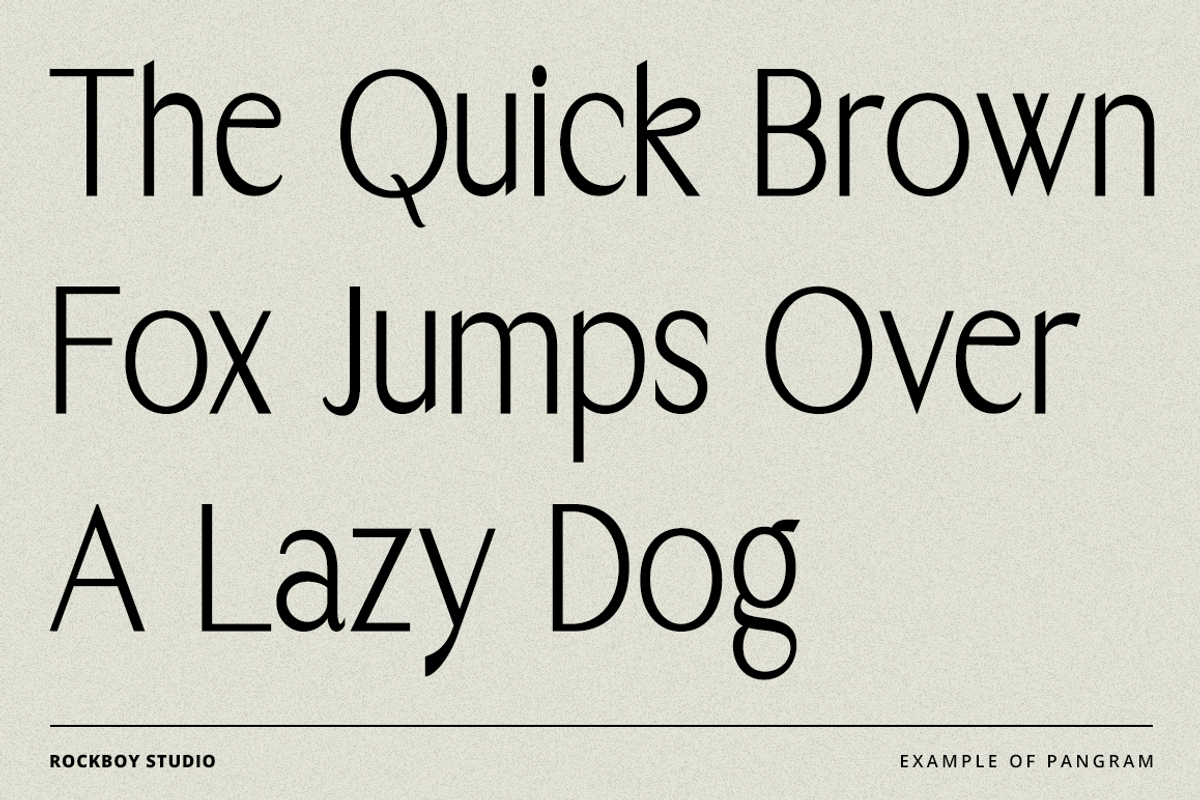Sandbages, a Sans Serif Font by RockboyStd (Photo 7 of 12)