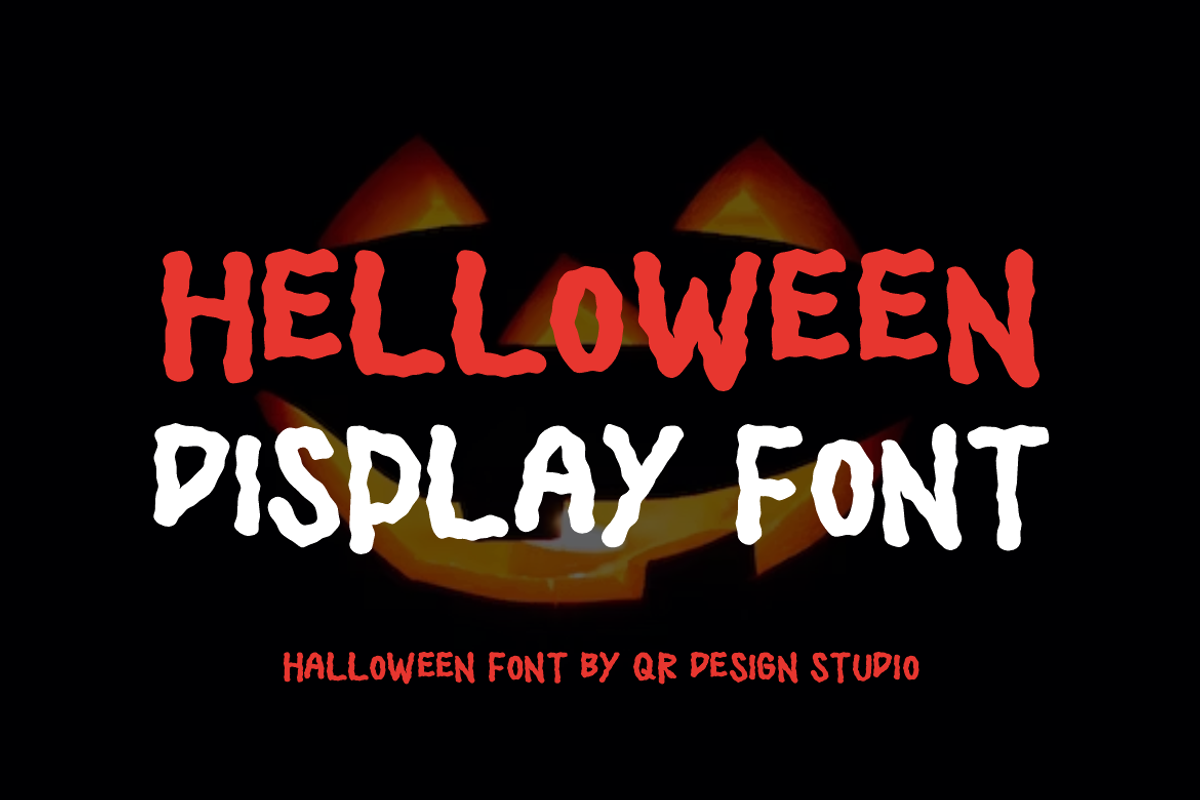 Spooky Moment - Halloween Font, a Handwritten Font by QR Design Studio (Photo 5 of 7)