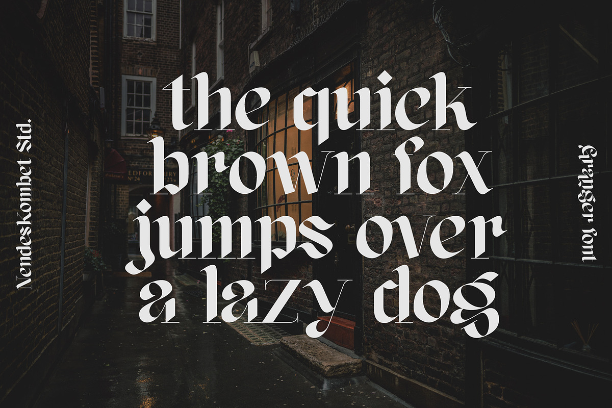 Granger - Vintage Blackletter, a Blackletter Font by NendesKombet Studio (Photo 3 of 10)