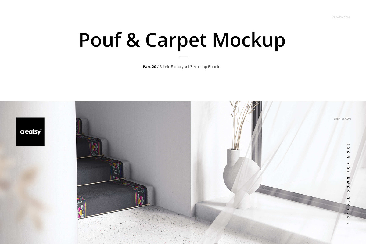 Fabric Factory v.3 Mockup Bundle, a Household Mockup by creatsy5 (Photo 20 of 33)