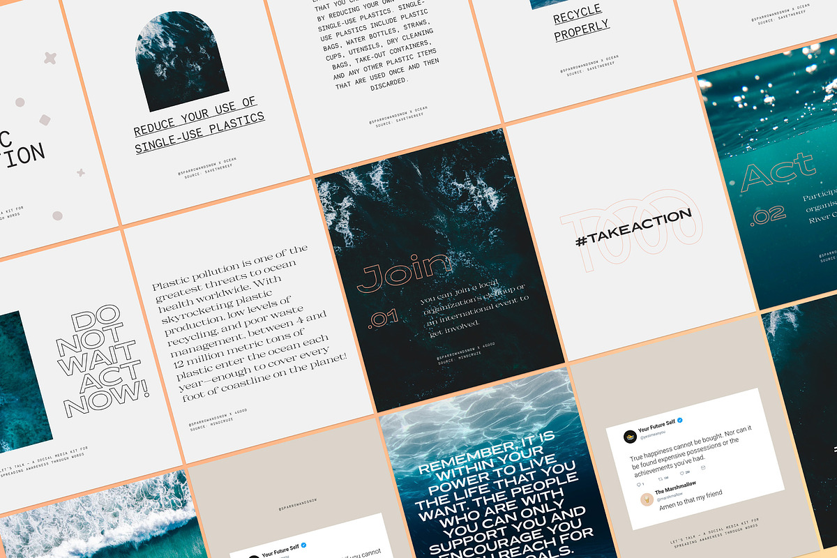 Let's Talk Carousel and Quotes, a Social Media Template by Sparrow & Snow (Photo 13 of 27)