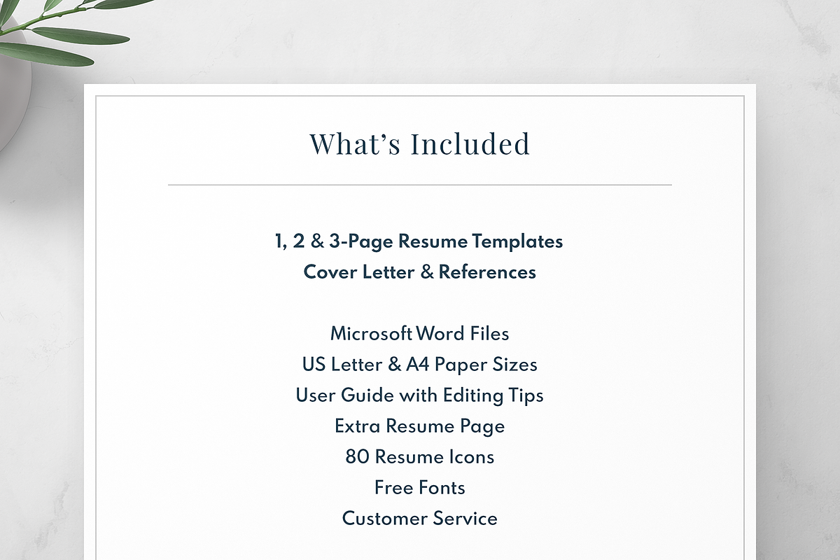 Resume Template Kristen, a Resume Template by Olympia Resume (Photo 5 of 6)