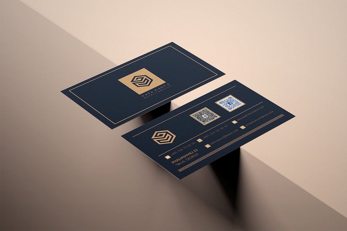 Elegant Business Card, a Business Card Template by Nikolozgraphic (Photo 3 of 5)