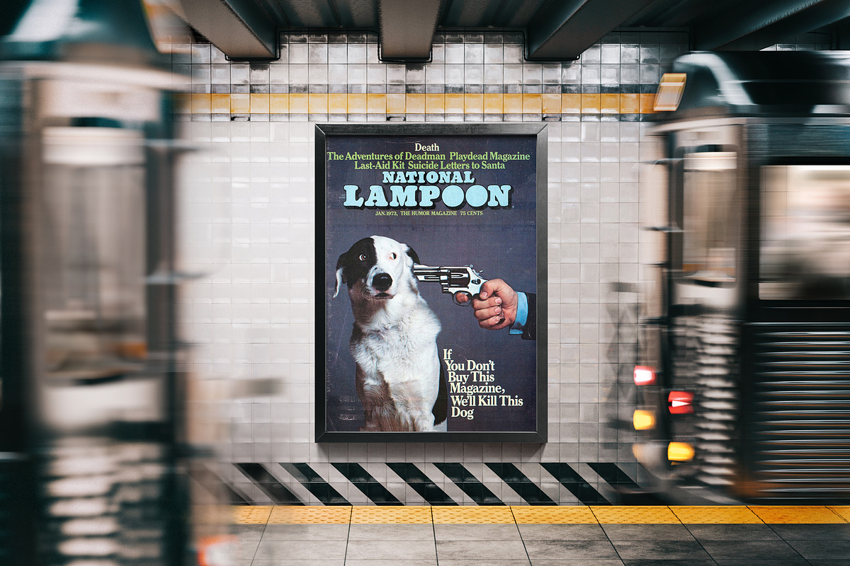 Ultimate subway NYC mockup bundle, a Print Template by As Good As Possible (Photo 18 of 21)