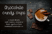 Chocolate Candy Cups, a Serif Font by Sunkissed Minimalist (Thumbnail 1 of 3)