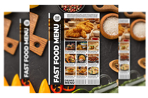 Restaurant Flyer Menu