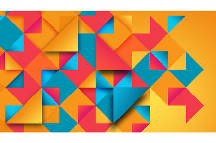 Abstract bright mosaic background, an Abstract Photo by BazziBa♥