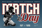 Strikies Sports - Logo Sports, a Slab Serif Font by Nirmana Visual (Thumbnail 15 of 15)