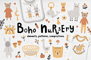 Big Baby Nursery BUNDLE, an Animal Illustration by Leysan Shayak (Thumbnail 3 of 12)