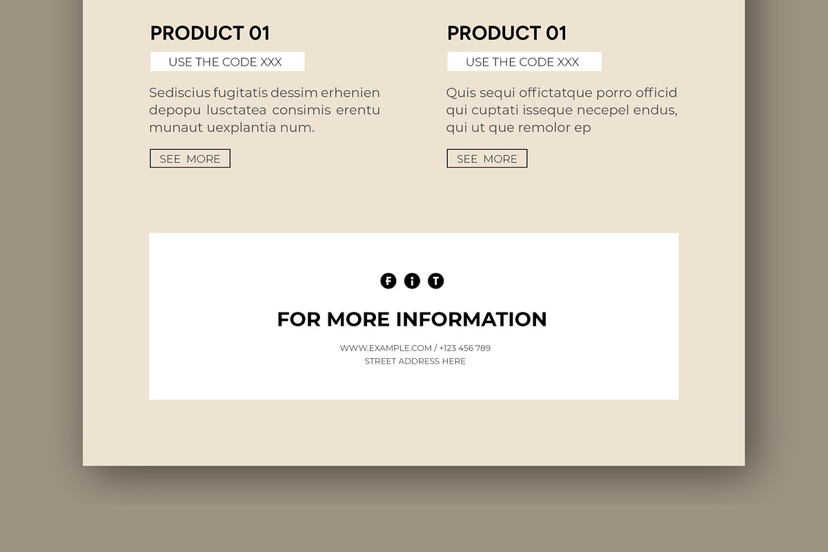 Email Newsletter Template preview 6