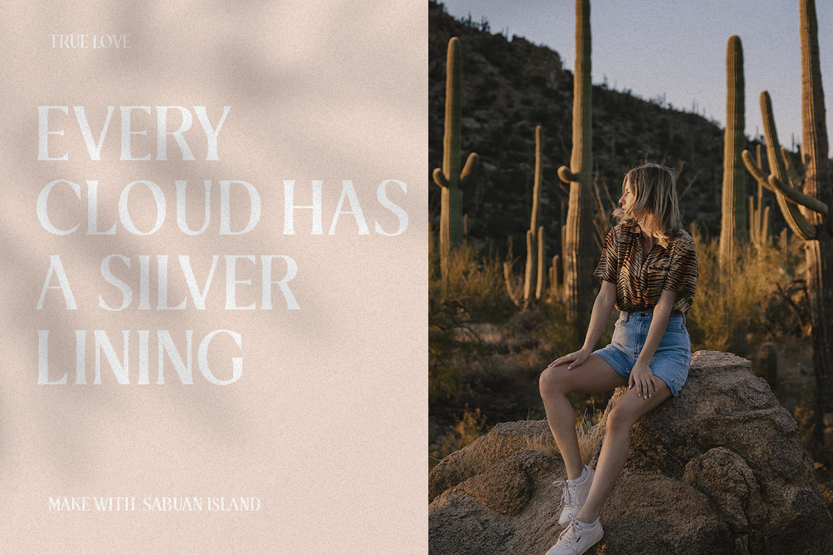 Sabuan Island Display Font, a Serif Font by Yukita Creative (Photo 9 of 10)