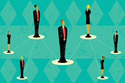 Business Concepts Bundle 02 Men, a Person Illustration by retrorocket (Thumbnail 3 of 16)
