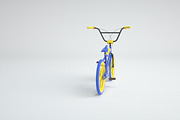 1980s Raleigh Burner BMX Bicycle, a Cars & Vehicle 3D Model by 3DTreatment (Thumbnail 16 of 25)
