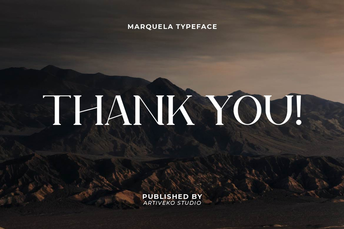 Marquela Elegant Serif, a Serif Font by Artiveko (Photo 9 of 9)