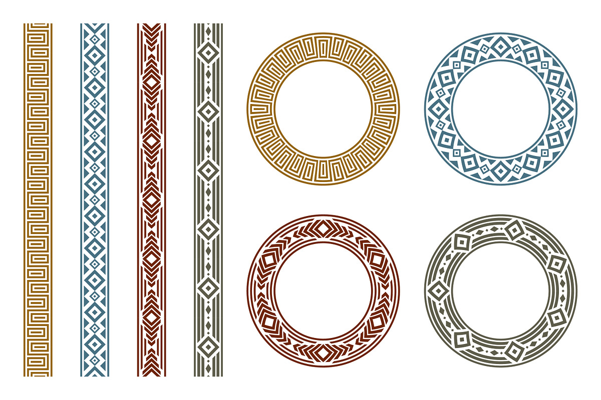 Geometric Pattern Decorative, a Pattern Graphic by Saba Vector (Photo 1 of 3)