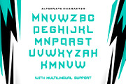 Esportiva - Sporty Display Font, a Sans Serif Font by StringLabs (Thumbnail 9 of 9)