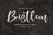 Bristleon - Handwritten Script Font, a Handwritten Font by RHD Creative Studio (Thumbnail 1 of 9)