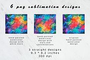 Galaxy sublimation tumbler design, an Object Graphic by AnastasiaWatercolor (Thumbnail 4 of 5)