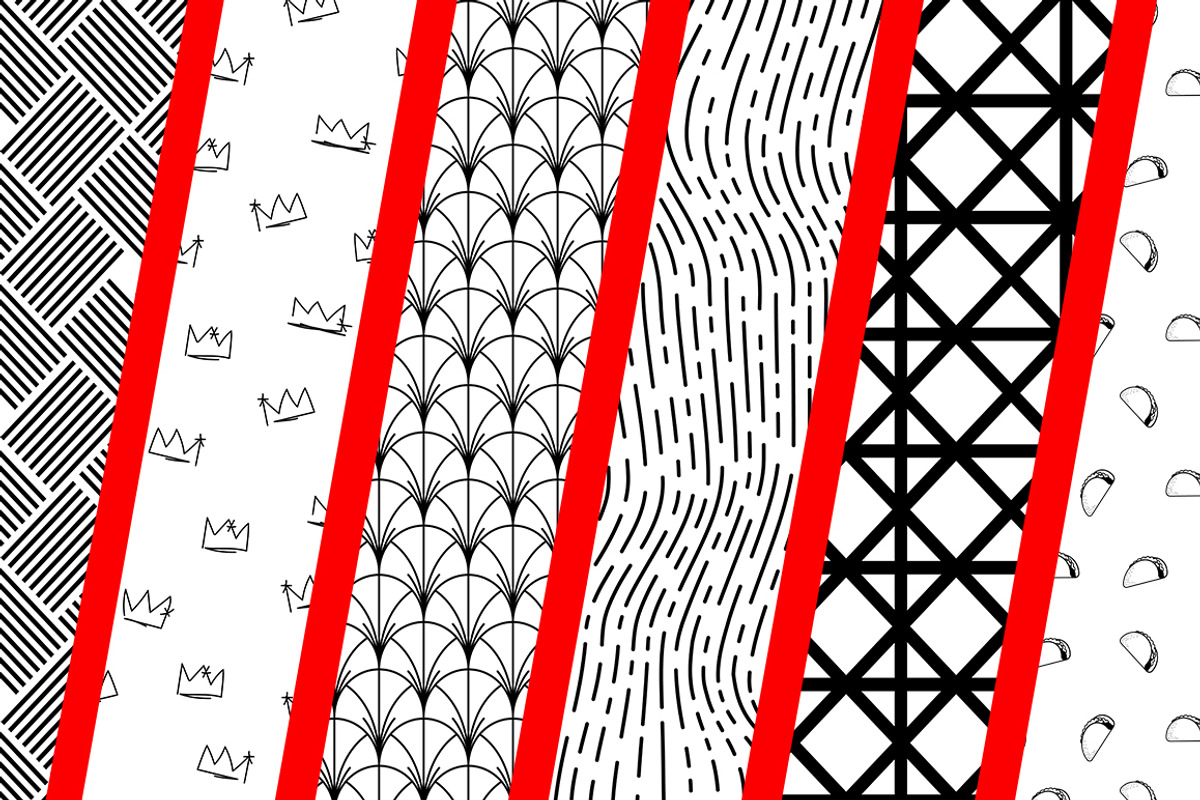 Super Fun Background Patterns, a Pattern Graphic by Everyday Monster Creative (Photo 2 of 4)