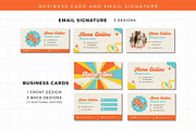 Retro Branding Kit Canva Template, a Branding & Logo Template by Anna Design Studio (Thumbnail 4 of 9)