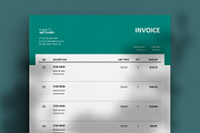 Evergreen Invoice Template, a Mockup by Ree_Creative (Thumbnail 2 of 2)