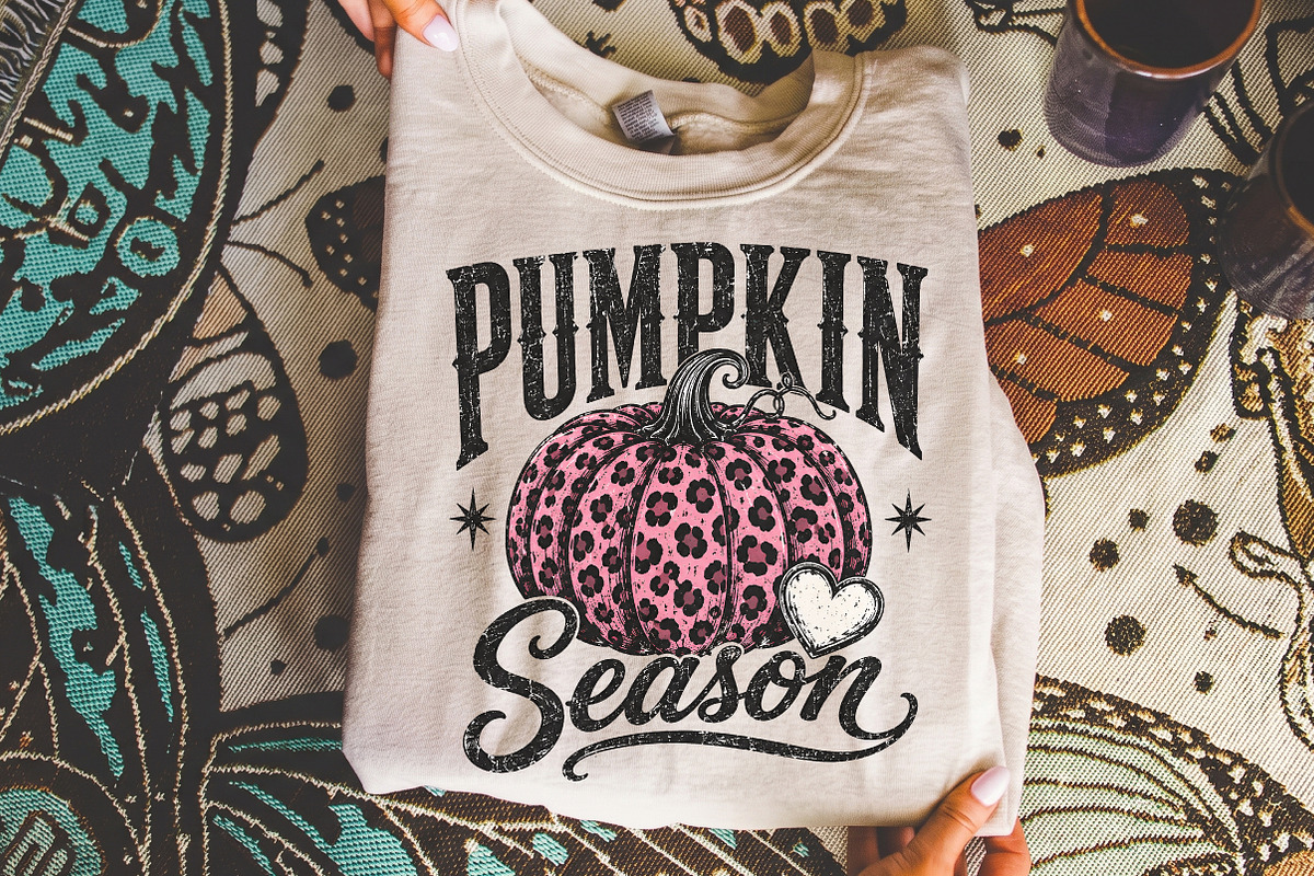 Pumpkin Season PNG,Western Leopard, a Seasonal Illustration by Libby Wishes (Photo 2 of 4)