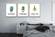 Sansevieria Display Font + Extras, a Sans Serif Font by Frisk Shop (Thumbnail 4 of 8)
