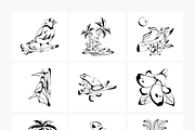 Animated Tropical Icon Set, a Duotone Icon by Prosymbols (Thumbnail 12 of 14)