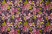 Fantasy flowers seamless pattern, a Pattern Graphic by SirenaArt (Thumbnail 9 of 17)