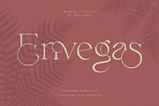 Envegas, a Serif Font by Sealoung (Thumbnail 1 of 16)