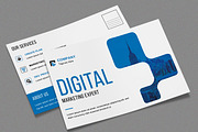 Business Postcard Template Layout, a Stationery Template by MightyDesign (Thumbnail 2 of 8)