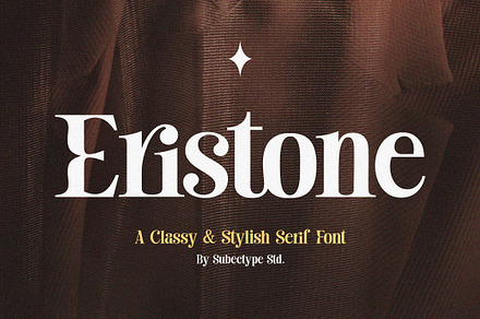 Eristone - Serif Font