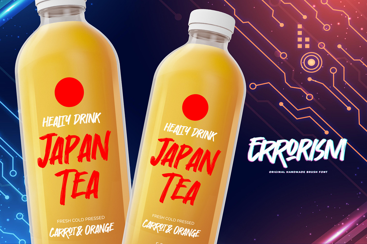 Errorism - Original Handmade Brush, a Font by Gassstype (Photo 4 of 8)