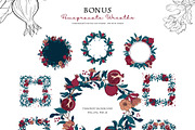 Pomegranate paradise collection, a Pattern Graphic by Aralova Art (Thumbnail 6 of 8)