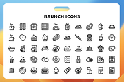 Brunch Icons, a Duotone Icon by Wencory (Thumbnail 1 of 2)