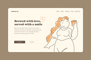 Hand-Drawn Coffee People, a Person Illustration by Vasya Kobelev (Thumbnail 7 of 11)