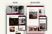 Dark Moody Agency Portfolio Website, a Squarespace Template by Warmsoulgallery (Thumbnail 7 of 11)