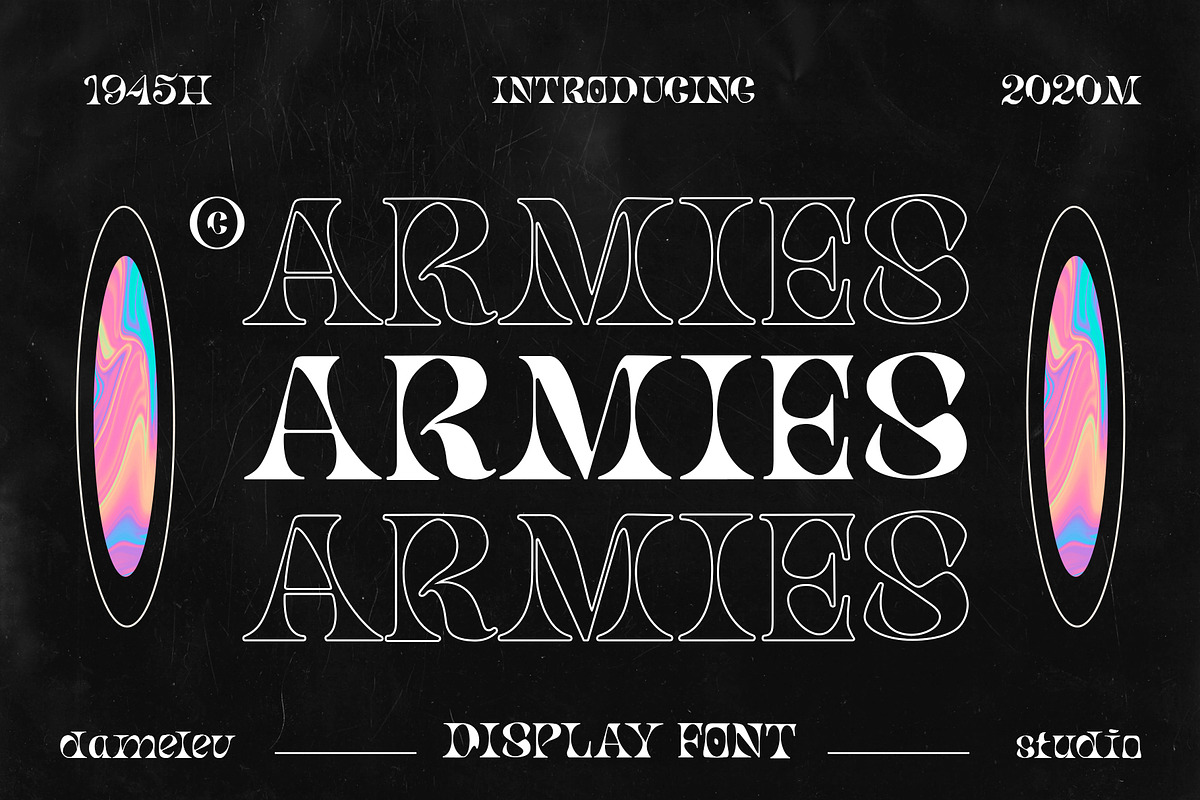 Armies Display, a Sans Serif Font by Damelev (Photo 13 of 14)