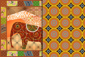 AFRICANA 8 Seamless Patterns Set