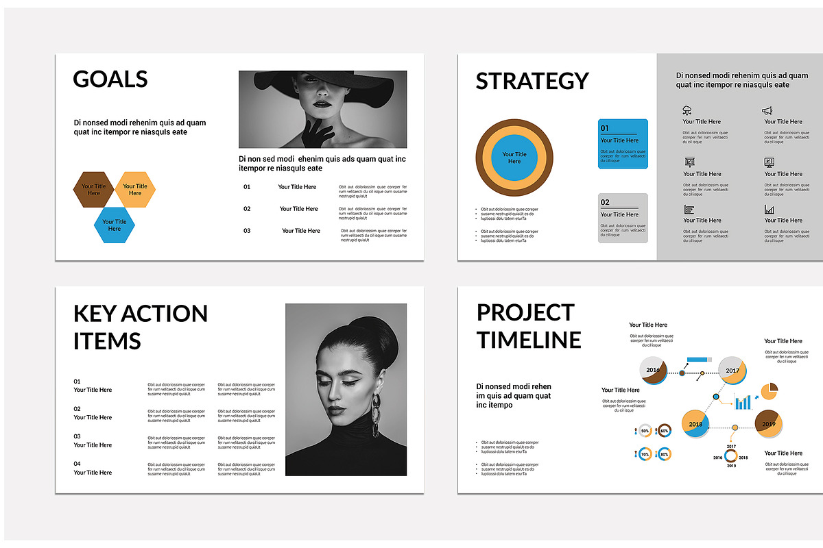Marketing Plan PowerPoint Template, a Presentation Template by Blackcloud_Creations (Photo 3 of 6)