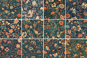 Floral Pattern, Flower Background 5