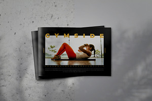 GYMSIDE Lookbook Brochure Template