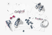 Bella Canvas 3001 Family Mockup Set, a Shirt Mockup by creatsy5 (Thumbnail 11 of 24)