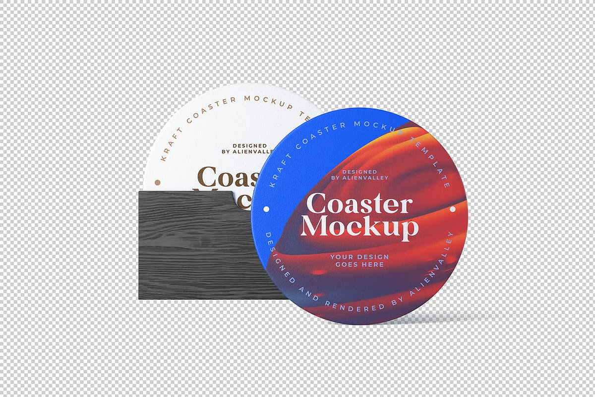 Coaster Mockup, an Advertising Mockup by zpackcreative (Photo 4 of 4)